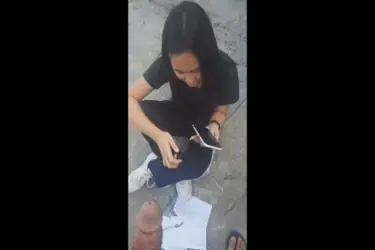 Ukhti Nadira Gadis Dada Jumbo Minta Gaya Doggy